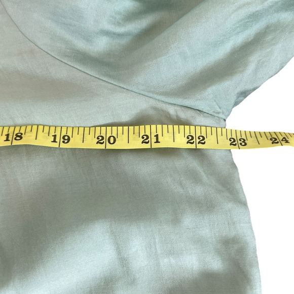 Pomander Place Beatrix Dress Green Puff Sleeve XL Tuckernuck Dress - Picture 8 of 10